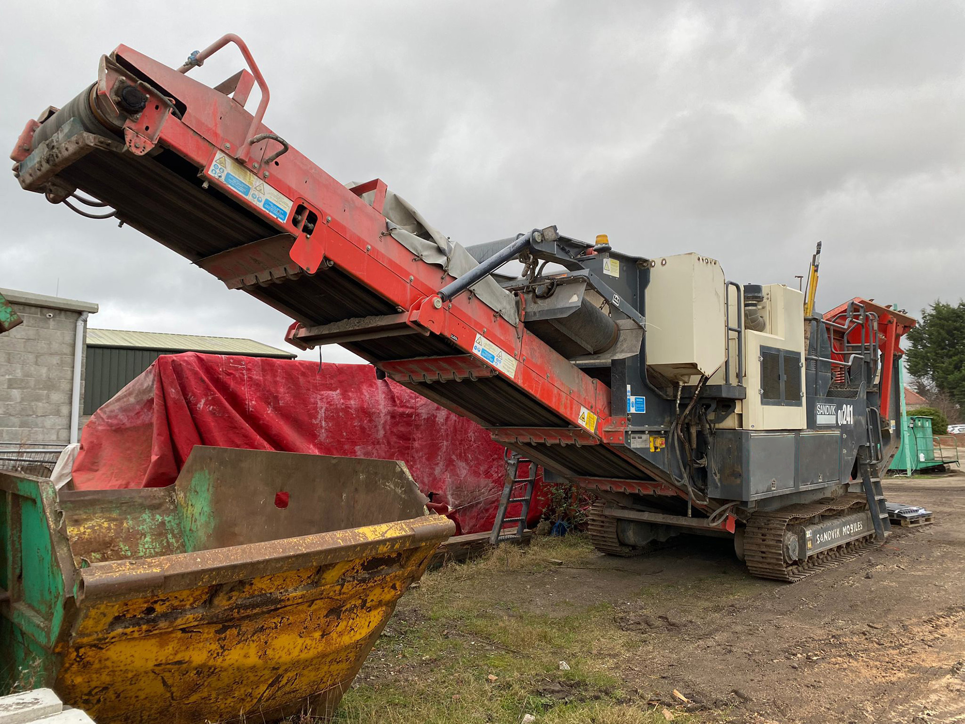 Sandvik Qj241 Jaw Crusher Omnia Machinery