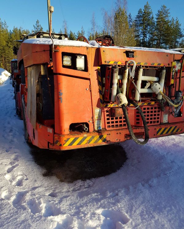 Sandvik Robolt DS511 ondergrondse rotsboor