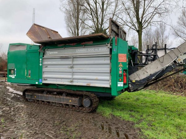 Trituradora directa de baja velocidad Komptech Crambo 5200