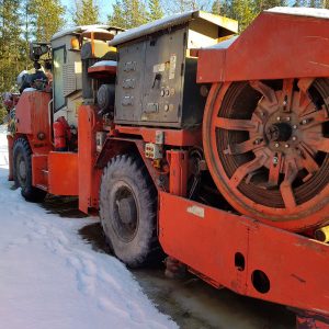 Sandvik Cabolt DS520-TC เครื่องเจาะหินใต้ดิน