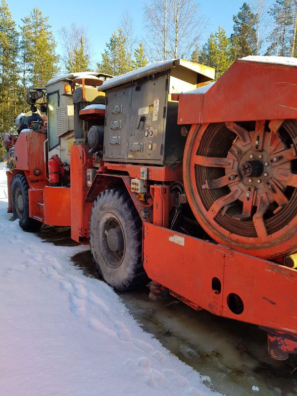 Wiertarka do skał Sandvik Cabolt DS520-TC