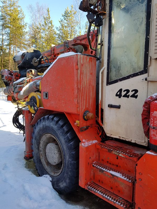 Sandvik Cabolt DS520-TC ondergrondse rotsboor