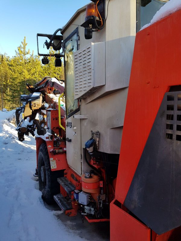 Sandvik Robolt DS411-C Underground Rock Drill