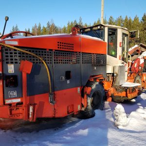 Sandvik Robolt DS411-C Underground Rock Drill