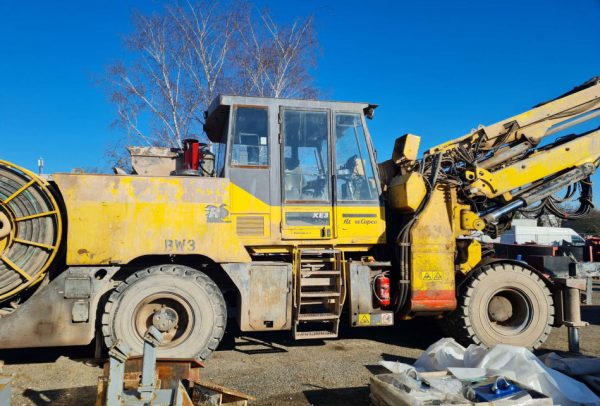 ATLAS COPCO XE3C ondergrondse rotsboor