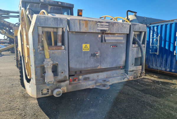 ATLAS COPCO XE3C ondergrondse rotsboor