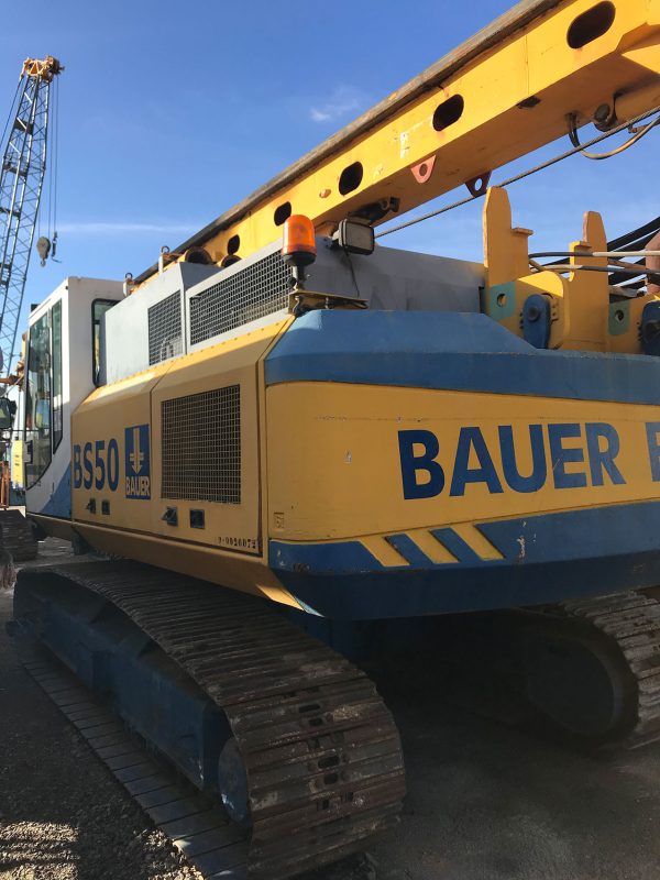 Bauer BG 18H Rotary Paling Rig