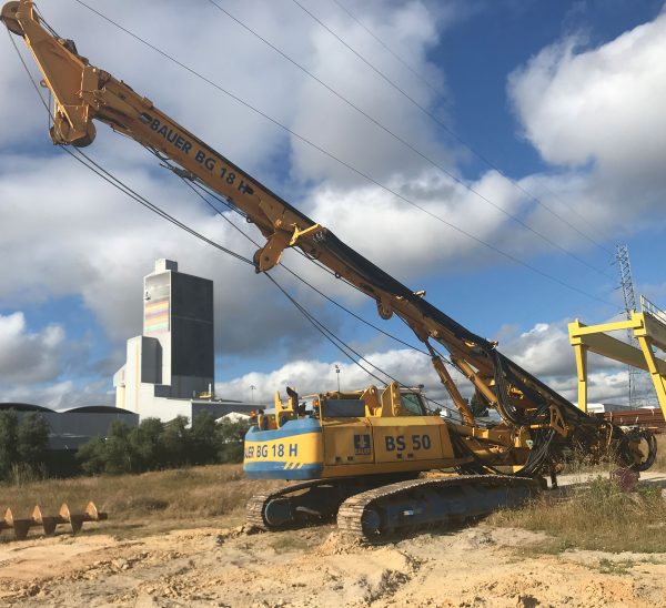 Bauer BG 18H Rotary Piling Rig