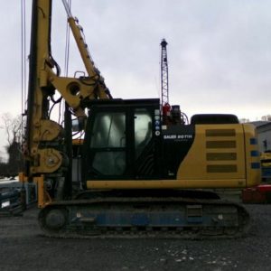 Bauer BG 11H Rotary Paling Rig