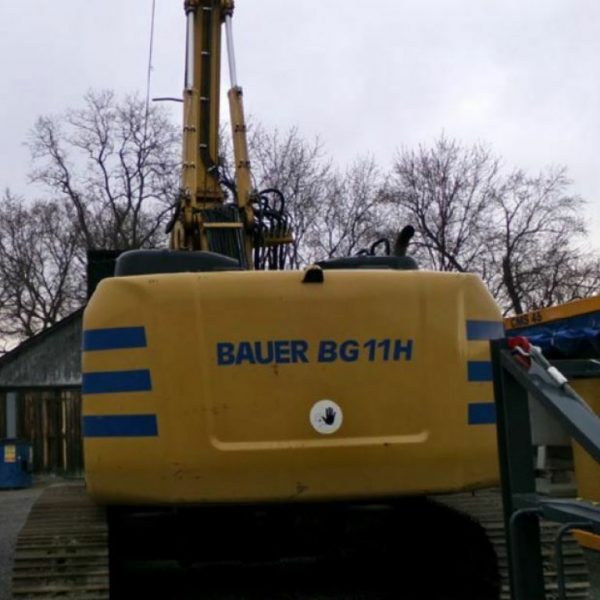 Bauer BG 11H Rotary Piling Rig