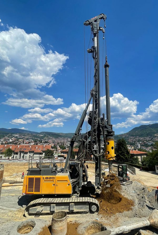 Liebherr LB20 Rotary Piling Rig