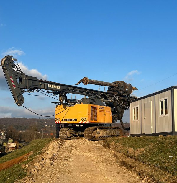 Liebherr LB20 Rotary Piling Rig