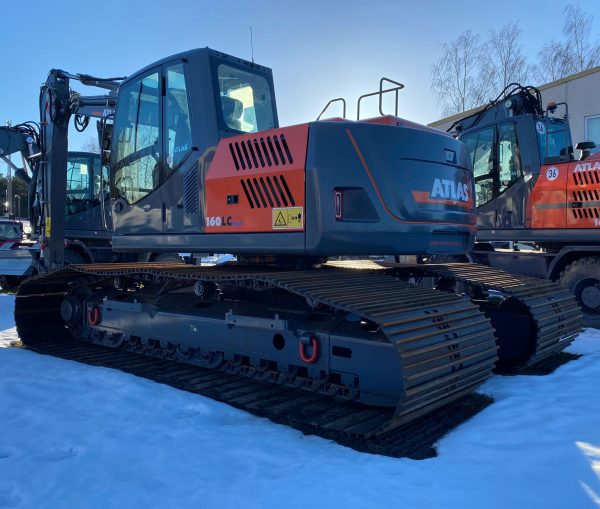 Atlas 160LC Wide Track Excavator