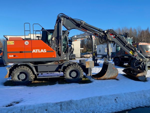 Atlas 160W Wheeled Excavator