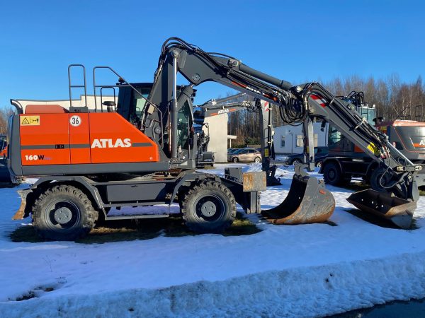 Atlas 160W Wheeled Excavator