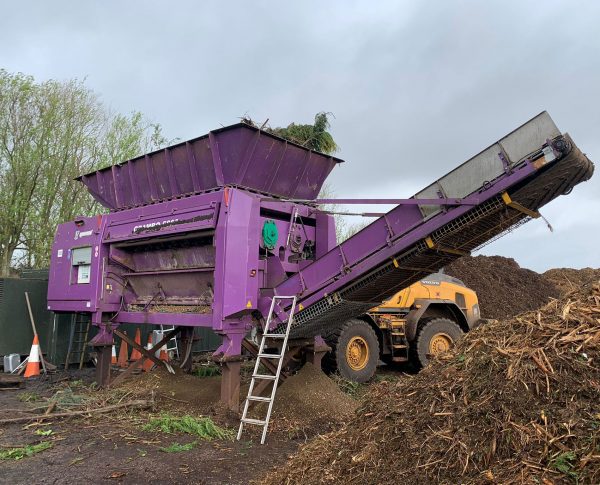 Broyeur à vitesse lente Komptech Crambo 5000E