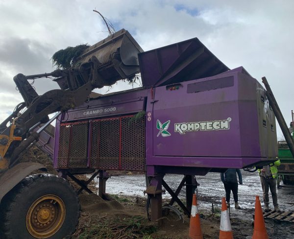 Komptech Crambo 5000E Triturador de baixa velocidade