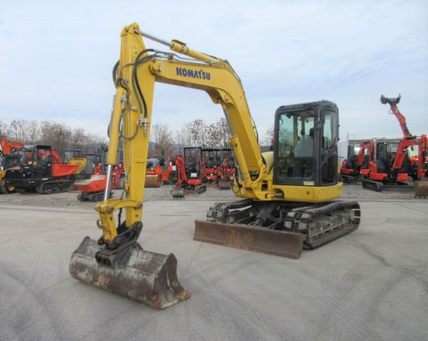 Komatsu PC80MR-3 Экскаватор