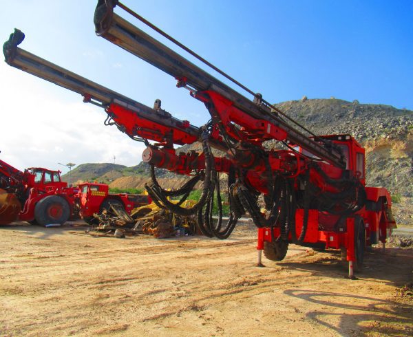 Sandvik DT820 ondergrondse rotsboor