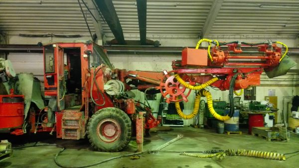 Tamrock Cabolt 530 Underground Rock Drill