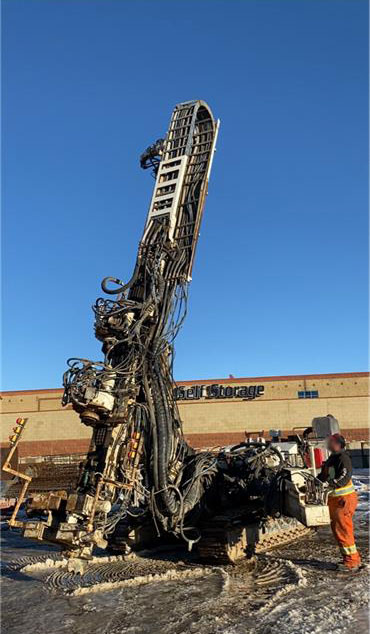 Hutte HBR 609 Micro Piling Rig