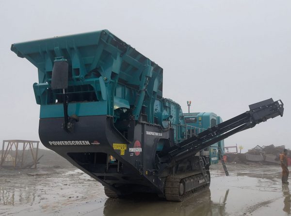 Powerscreen Trakpactor 550 เครื่องบดกระแทก