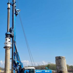 Soilmec SR-45 ロータリー杭打ちリグ