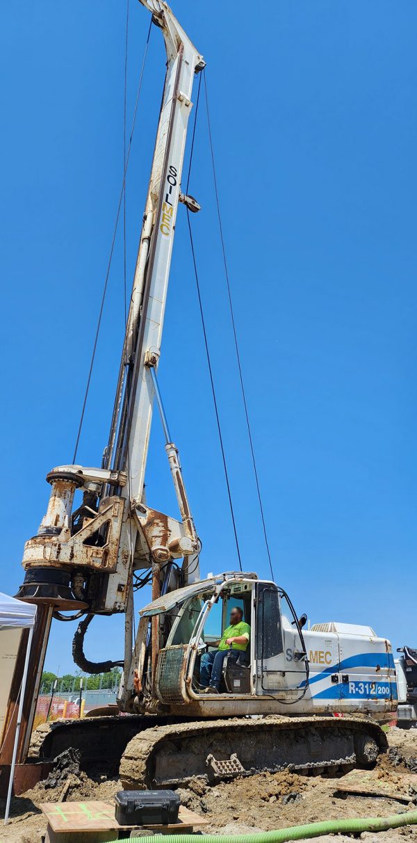 Piattaforma di palificazione rotativa Soilmec R312/200