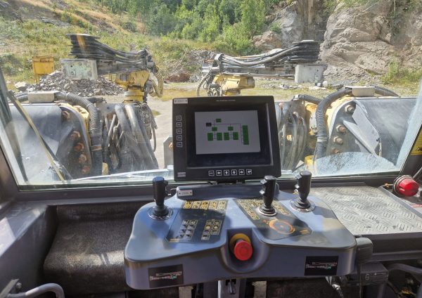 Atlas Copco Boomer E2C Underground Rock Drill