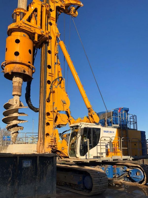 Bauer BG 36V Rotary Piling Rig