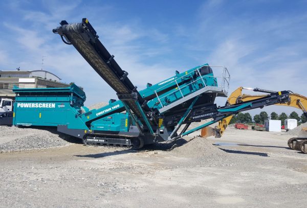 Powerscreen Chieftain 1400 スクリーン