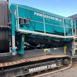 Tela de Eixo Triplo Powerscreen Warrior 2100