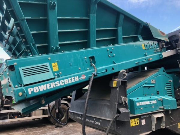 Layar Powerscreen Warrior 2100 Triple Shaft