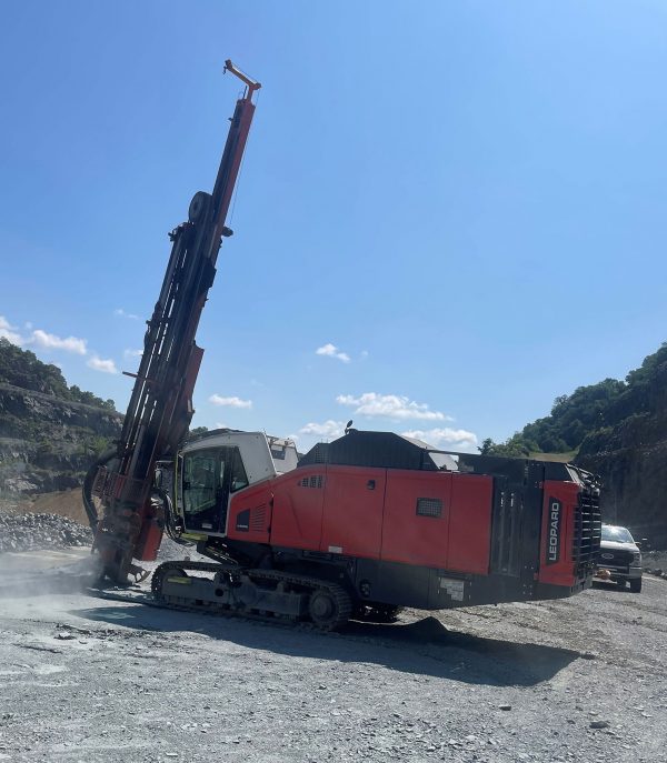 Sandvik Leopard DI650i Rock Drill