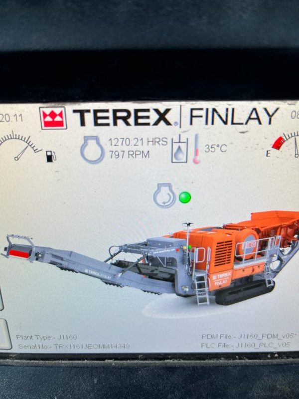 Concasseur à mâchoires Terex Finlay J-1160