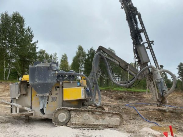 Перфоратор FlexiROC T30 компании Atlas Copco