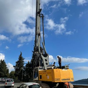 Liebherr LB28 roterende heimachine