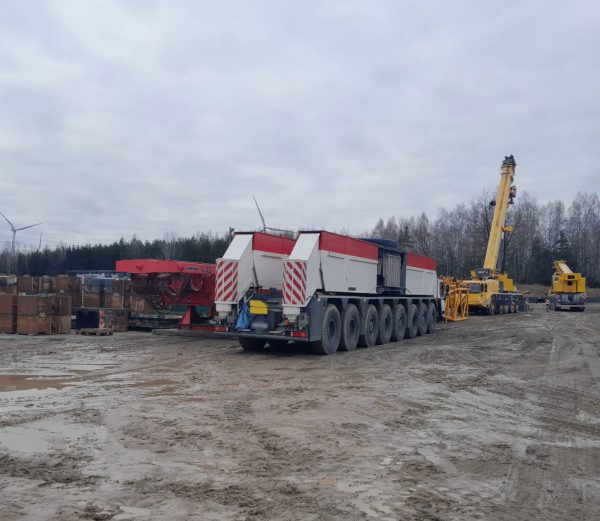 Grue mobile en treillis Liebherr LG 1750