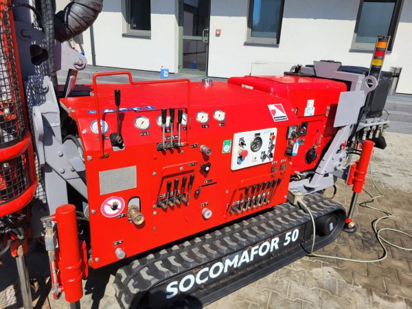 Wiertnica geotechniczna Socomafor 50