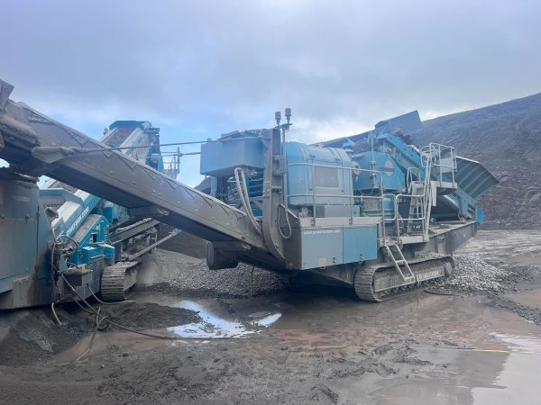 Powerscreen 1000 Maxtrak frantoio a cono