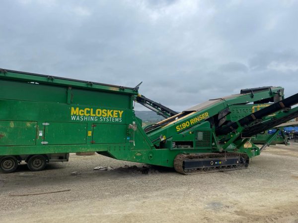 McCloskey S190 3D Rinser Screen