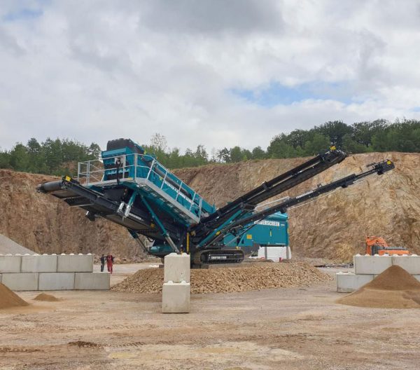 Powerscreen Chieftain 1700X 3D-scherm