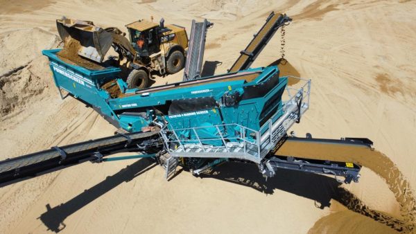 Powerscreen Chieftain 1700X Bildschirm