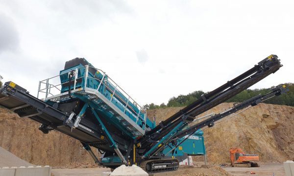 Powerscreen Chieftain 1700X 3D Screen