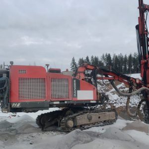 Furadeira Sandvik DX800