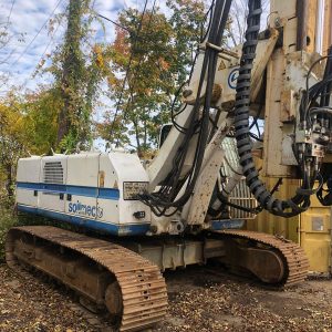 Plate-forme de battage rotative Soilmec SR-30