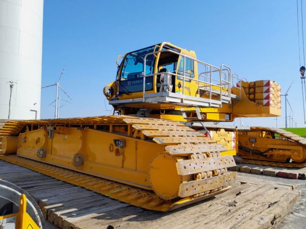 Grúa sobre orugas Terex Demag CC3800-1