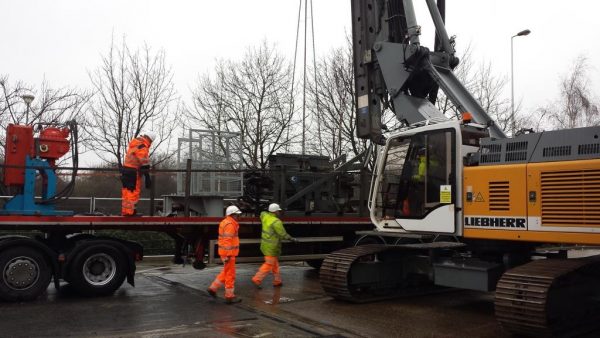 Liebherr LRB 125 XL Hammer Piling Rig