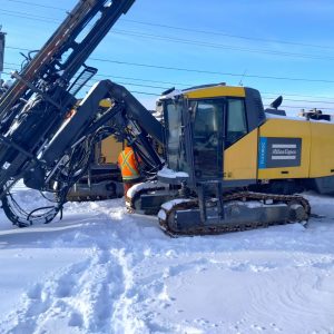 Atlas Copco FlexiROC T45 เครื่องเจาะหิน