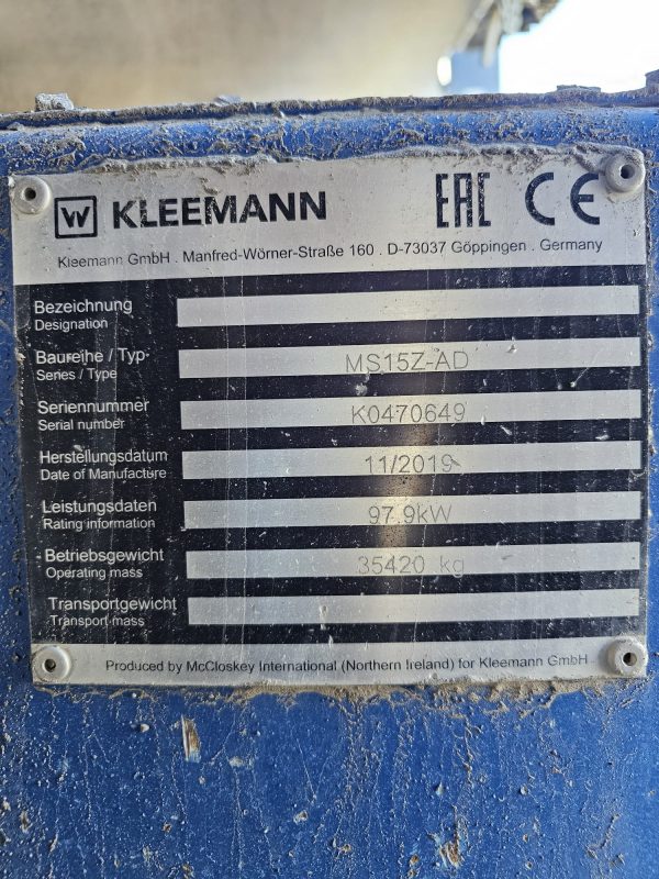 Tela Kleemann MS 15 Z